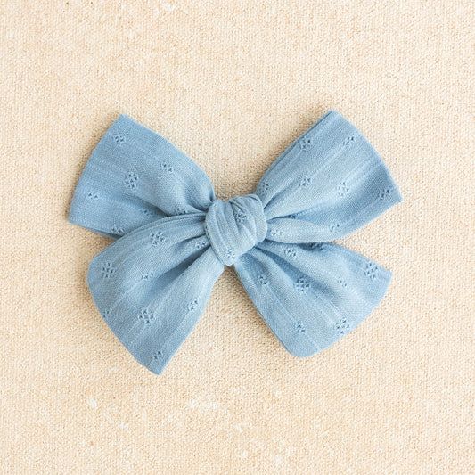 Explorer Bow • Sailor | Baby + Toddler Hair Bow Clip or Headband