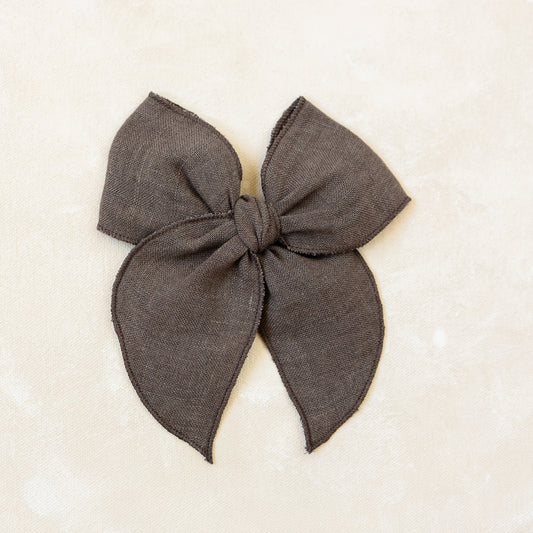 Fleur Bow Clip // Willow