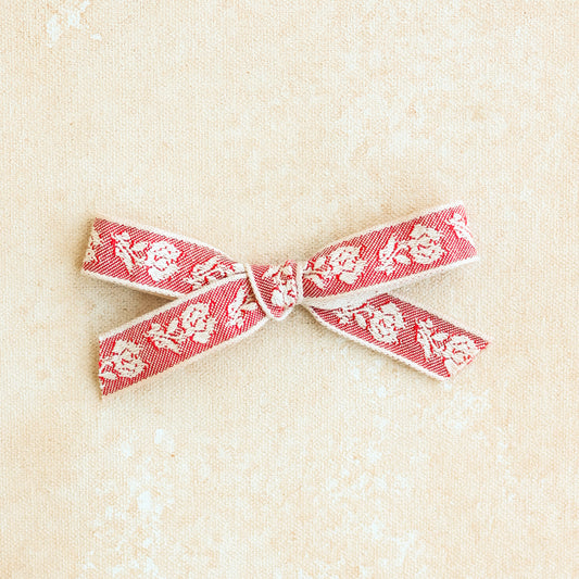Petite Classic Hair Bow • Hometown Honey (Small Batch Release)