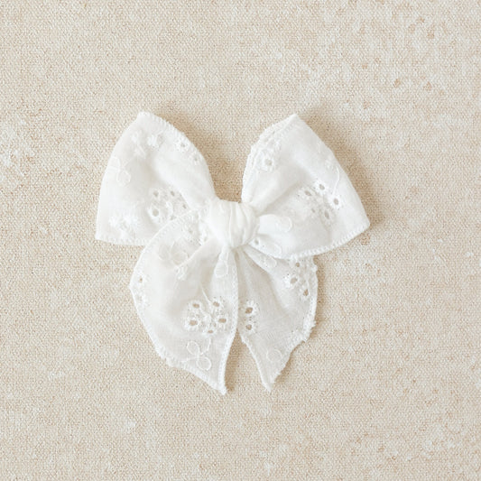 Mini Fleur Bow Clip or Band // Margaux