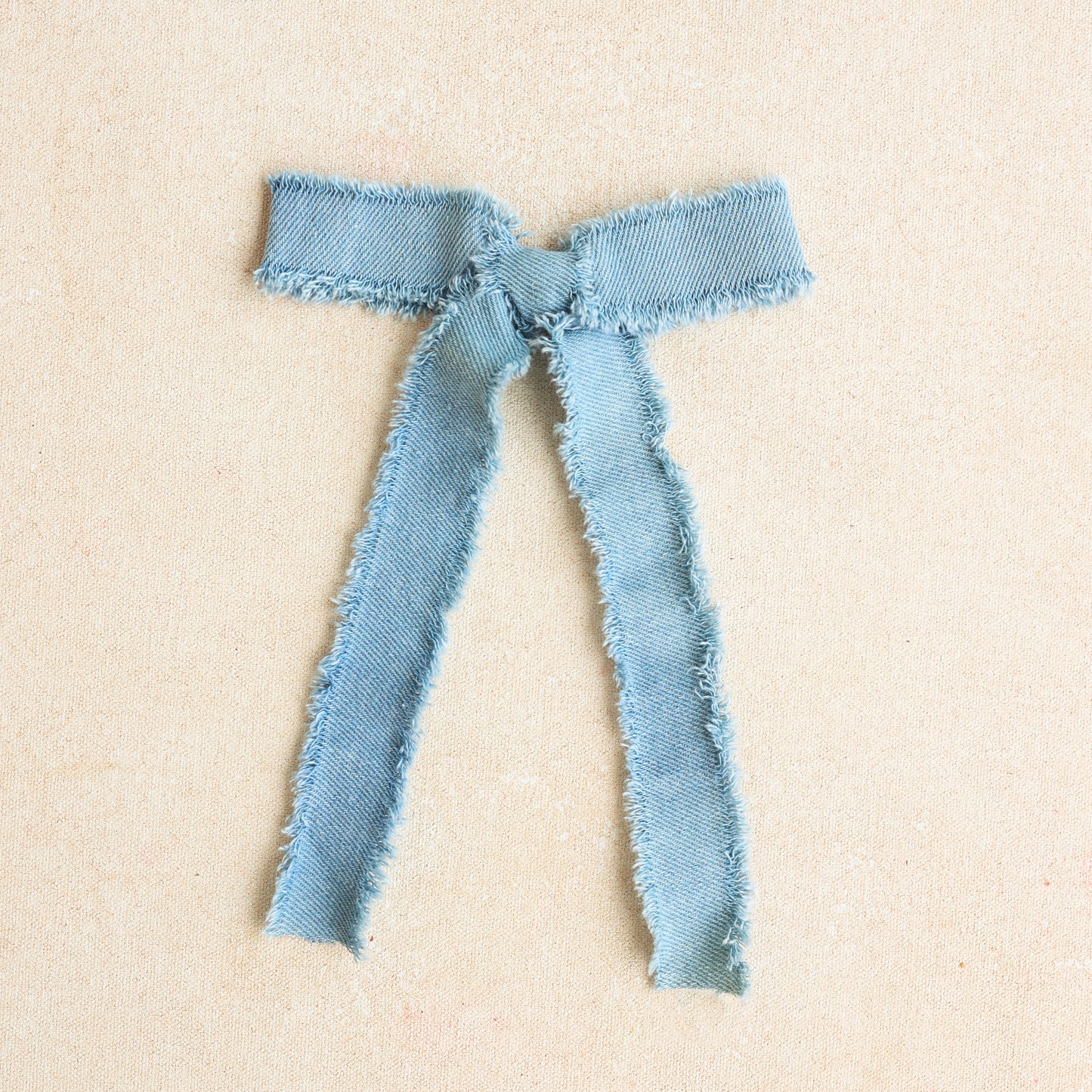 Petite Sunday Hair Bow • Blue Jean Baby | Toddler + Girls Hair Bow Clip (Small Batch Release)