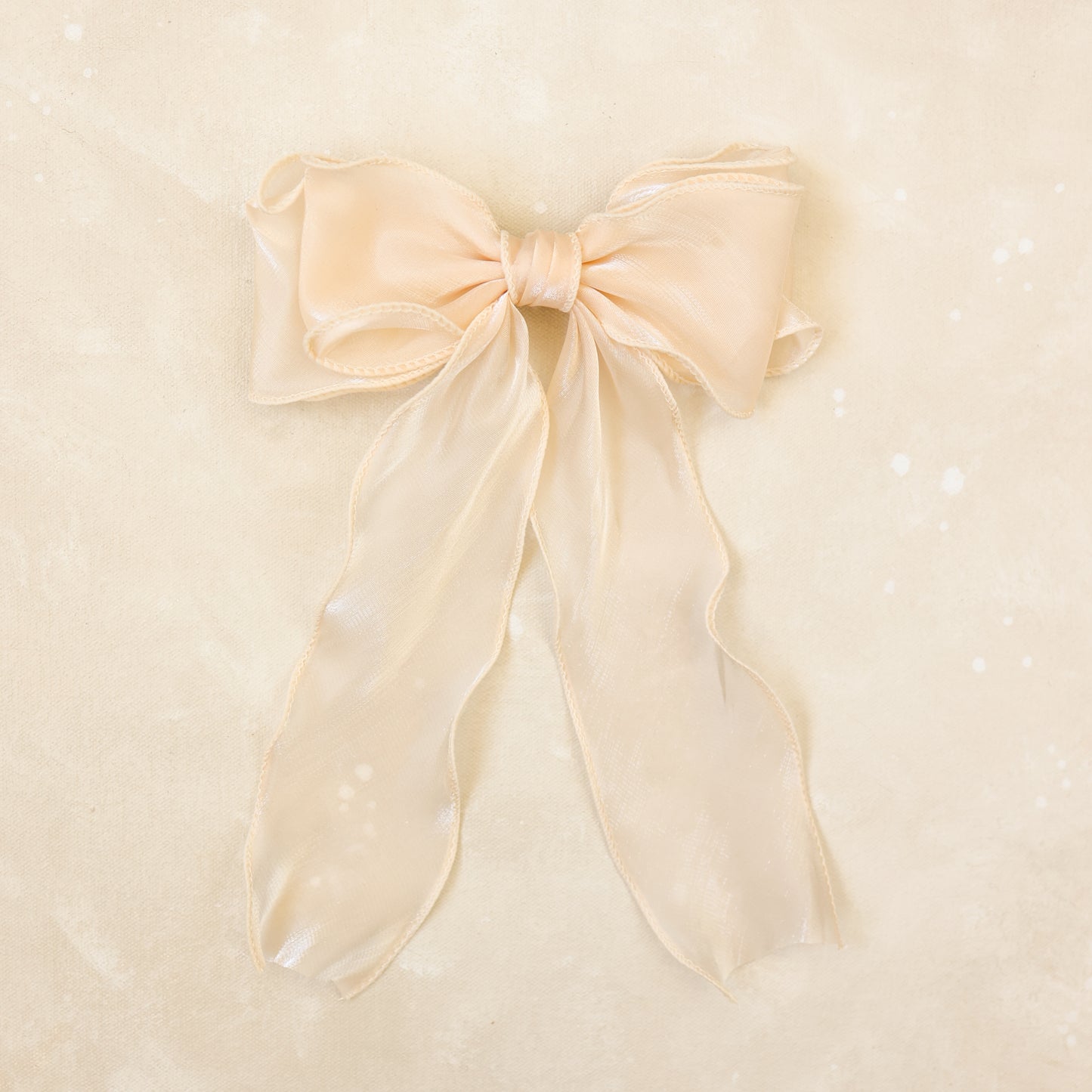 Ribbon Barrette // Ivy