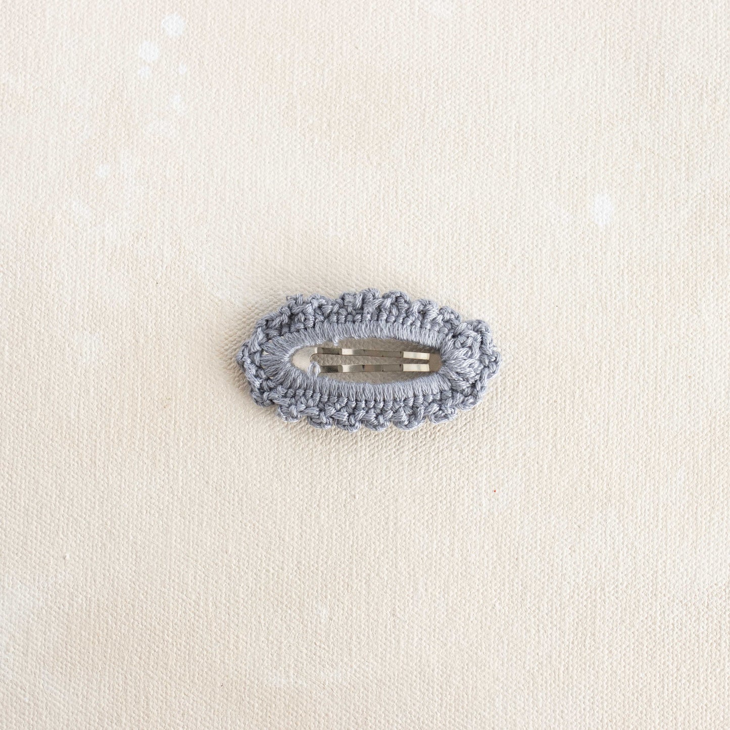 Crochet snap clip // Seascape