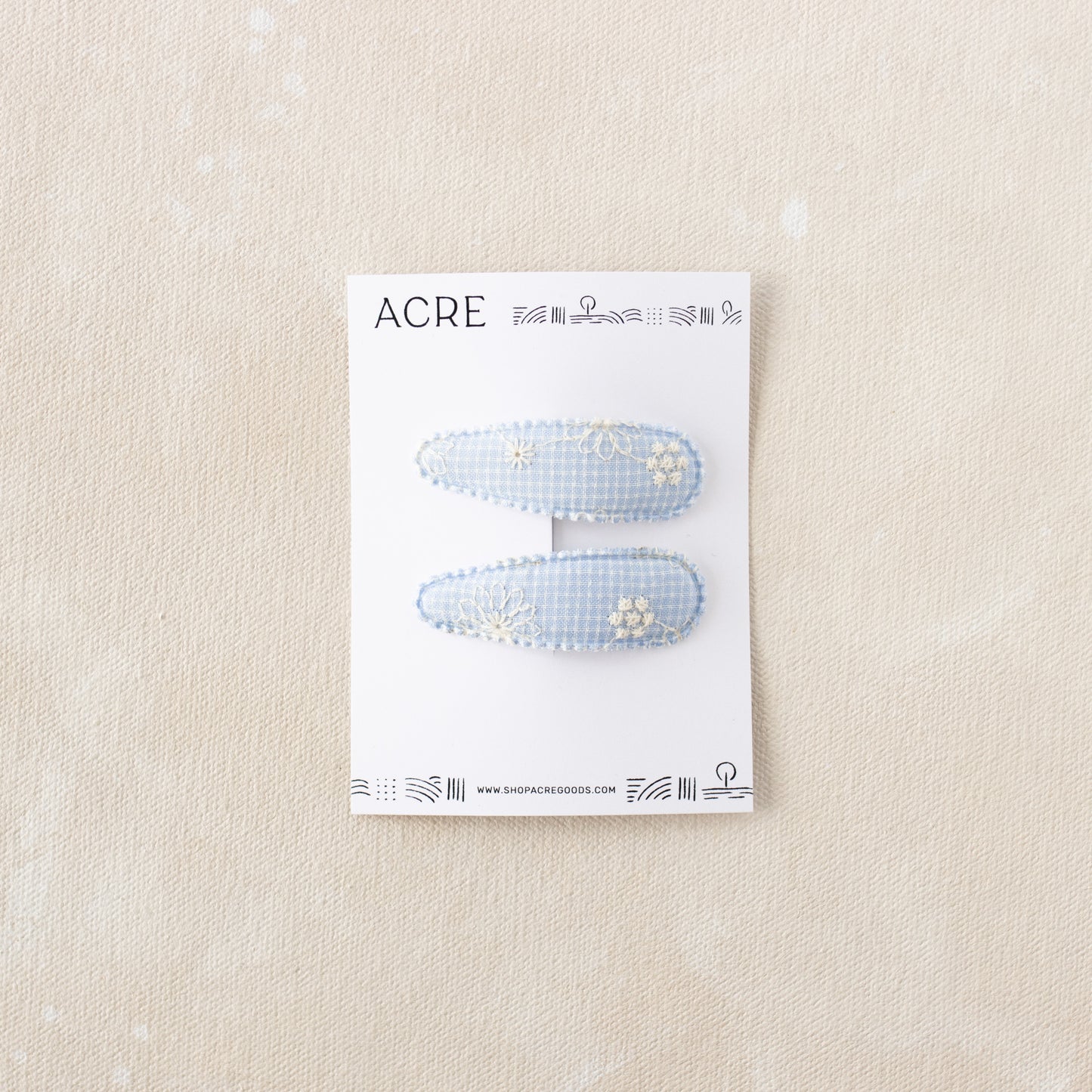 Snap Clip Set // Poolside